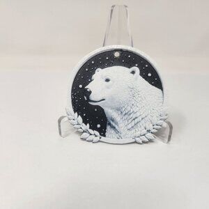 Polar Bear Christmas Tree Ornament Holiday Decoration 3"